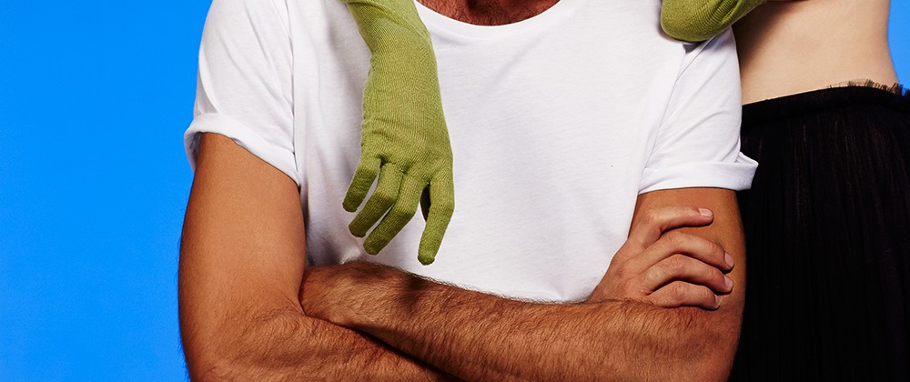 Both arms at 2×. Forearm and bicep rebuilt over muscle under tension, each with its own direction of hair.